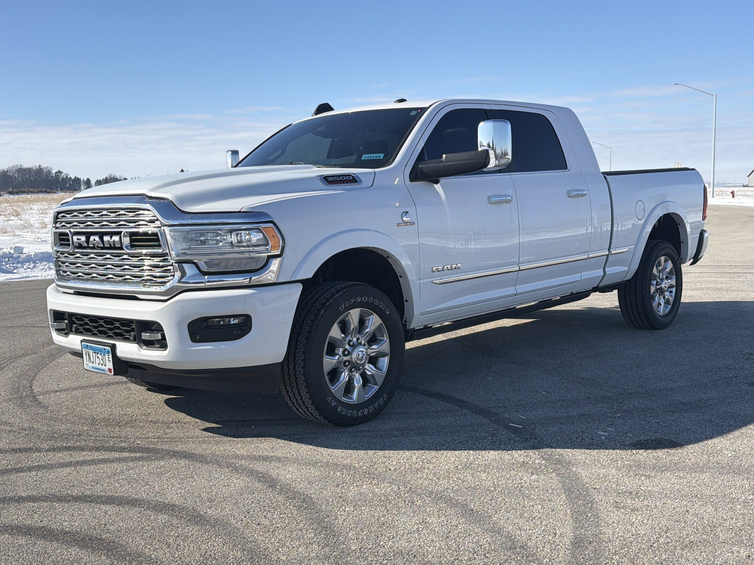 Used 2019 RAM Ram 3500 Pickup Limited with VIN 3C63R3PL6KG524392 for sale in Saint Charles, Minnesota