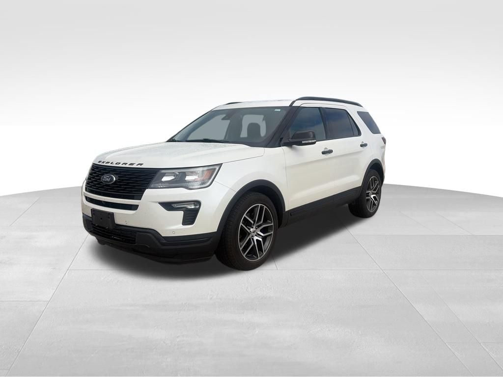 Used 2018 Ford Explorer Sport with VIN 1FM5K8GT8JGA55797 for sale in Saint Charles, MN