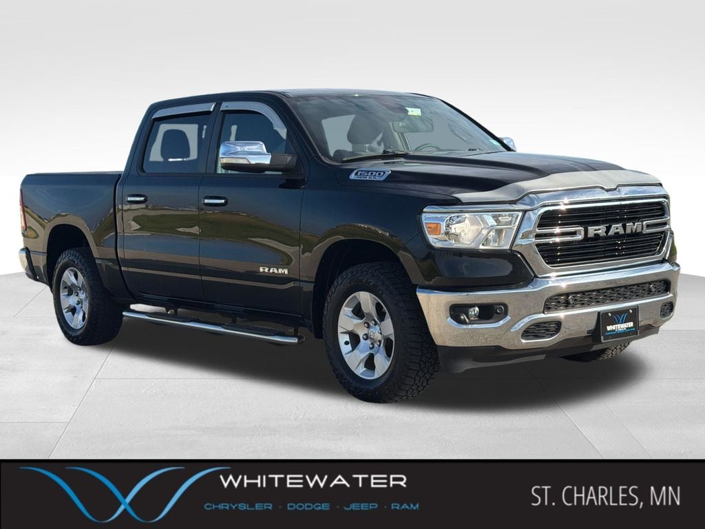 Used 2019 RAM Ram 1500 Pickup Big Horn/Lone Star with VIN 1C6SRFFT4KN852500 for sale in Saint Charles, Minnesota