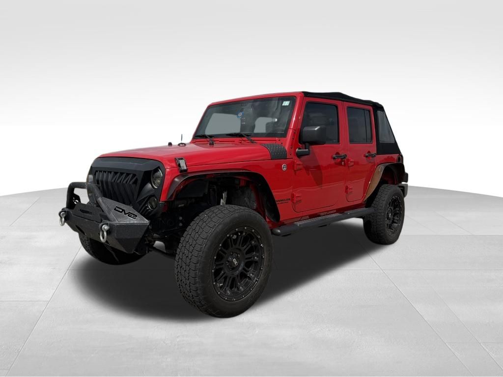 Used 2015 Jeep Wrangler Unlimited Rubicon with VIN 1C4HJWFG4FL707732 for sale in Saint Charles, Minnesota