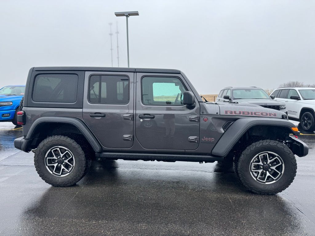 Used 2024 Jeep Wrangler 4-Door Rubicon with VIN 1C4PJXFN6RW131824 for sale in Saint Charles, Minnesota