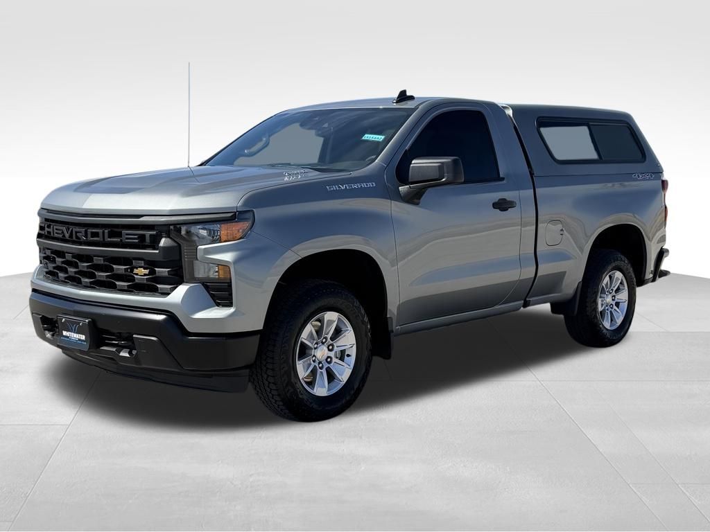 Used 2025 Chevrolet Silverado 1500 Work Truck with VIN 3GCNKAEK9SG351634 for sale in Saint Charles, Minnesota