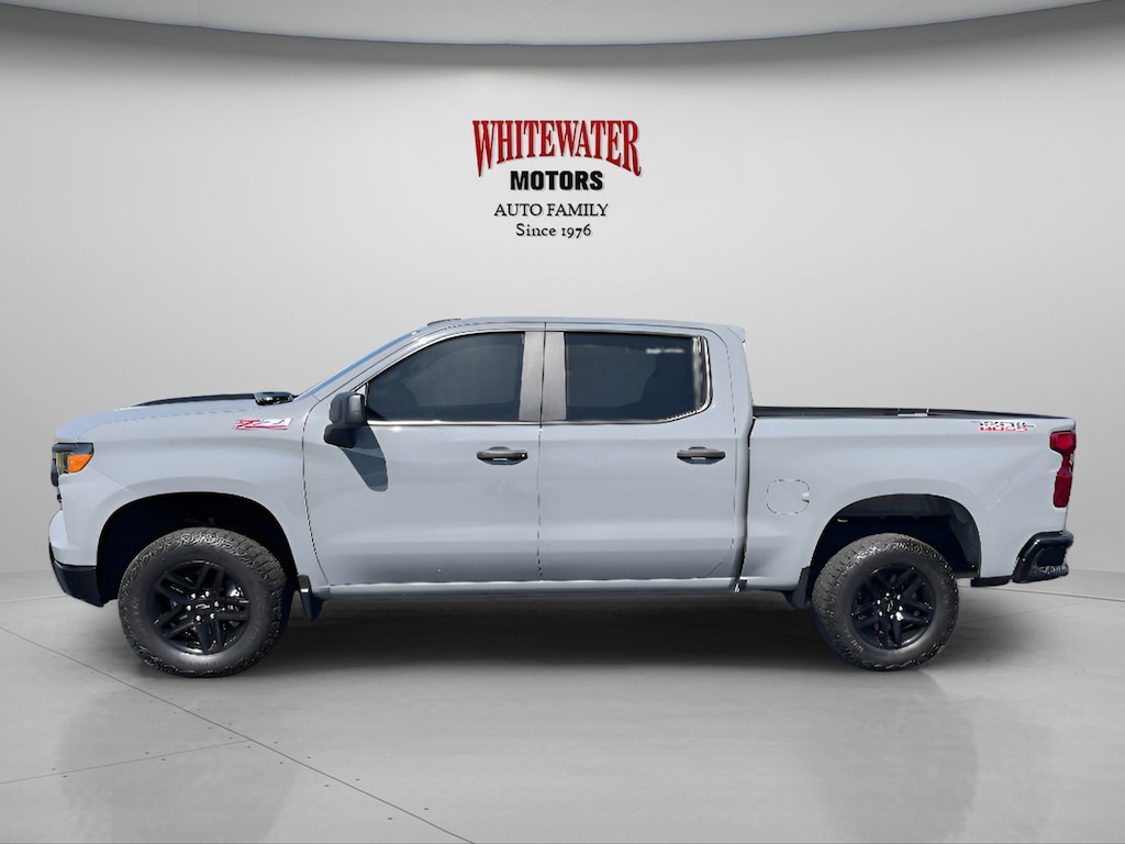 Used 2024 Chevrolet Silverado 1500 Custom Trail Boss Crew Cab Pickup
