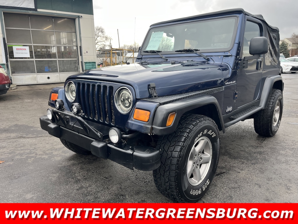 Used 2000 Jeep Wrangler SE Convertible