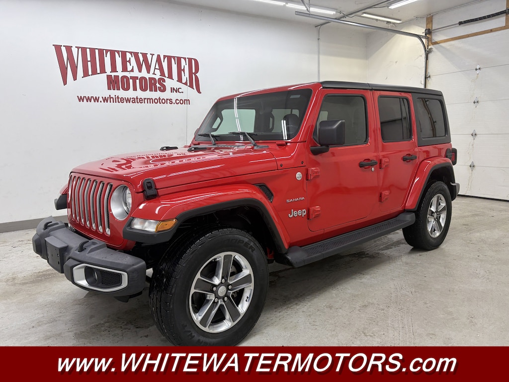 Used 2021 Jeep Wrangler Unlimited Sahara Convertible