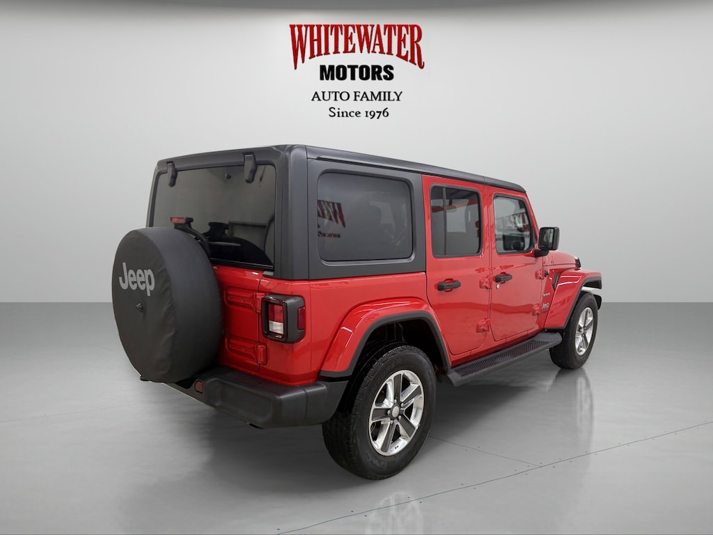 Used 2021 Jeep Wrangler Unlimited Sahara Convertible
