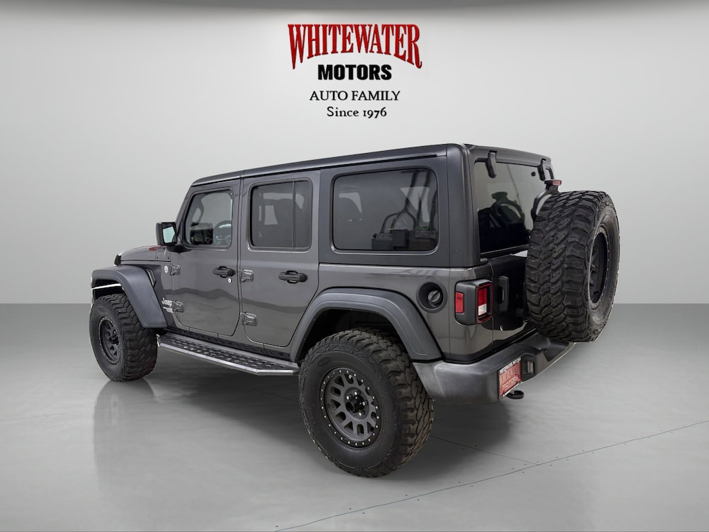 Used 2018 Jeep Wrangler Unlimited Sport S Convertible