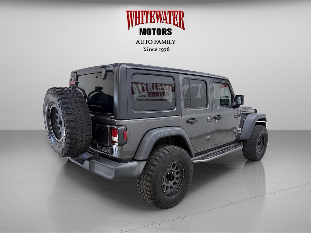Used 2018 Jeep Wrangler Unlimited Sport S Convertible