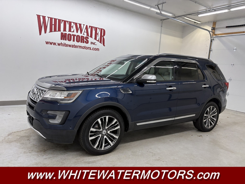 Used 2017 Ford Explorer Platinum Sport Utility