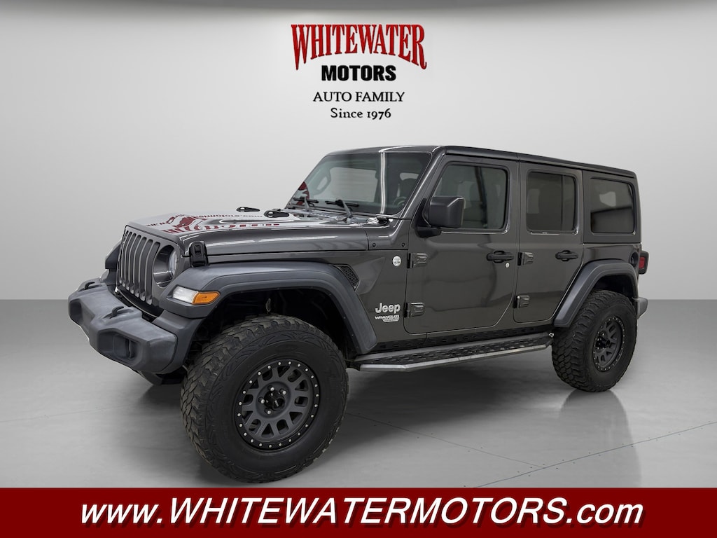 Used 2018 Jeep Wrangler Unlimited Sport S Convertible