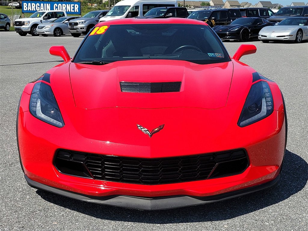 Used 2018 Chevrolet Corvette 1LT with VIN 1G1YW2D76J5105224 for sale in Hamburg, PA