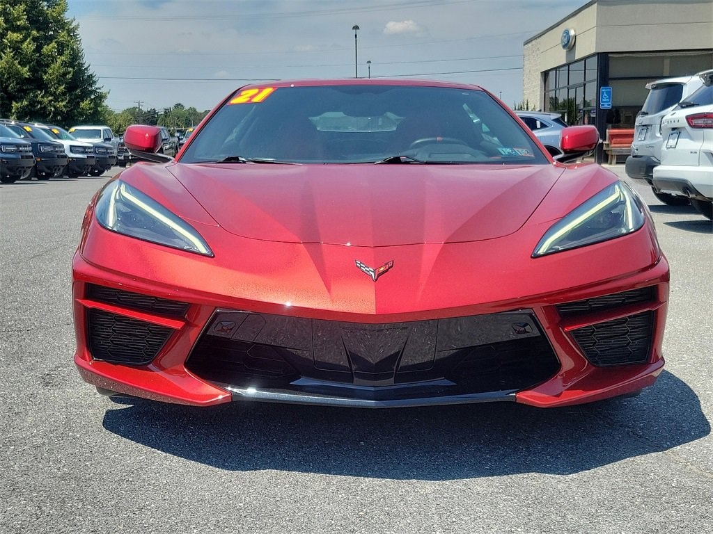 Used 2021 Chevrolet Corvette 2LT with VIN 1G1YB2D44M5113263 for sale in Hamburg, PA