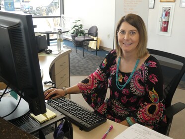 Staff member Lori Smith from 1e9ee6d7954e