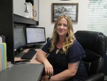 Staff member Kaela Lindsey from 1e9ee6d7954e