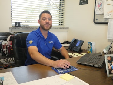 Staff member Zach Myers from a8742e93bd36