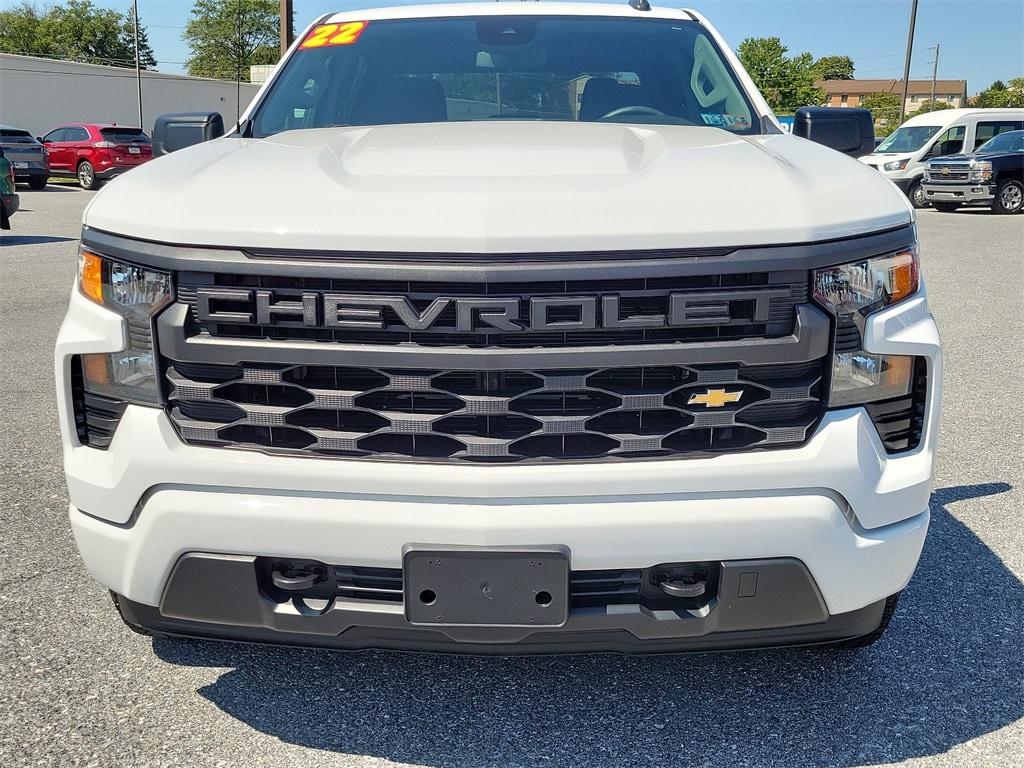 Used 2022 Chevrolet Silverado 1500 Custom with VIN 3GCPDBEK5NG608429 for sale in Mount Joy, PA