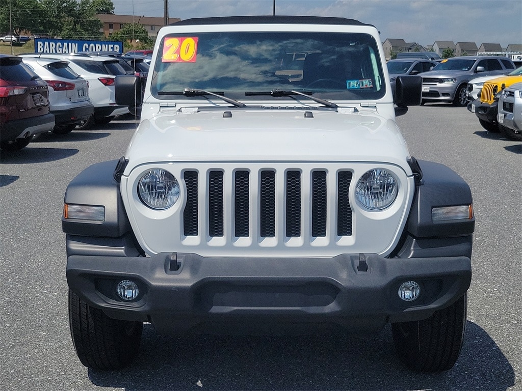 Used 2020 Jeep Wrangler Unlimited Sport S with VIN 1C4HJXDG2LW229765 for sale in Mount Joy, PA