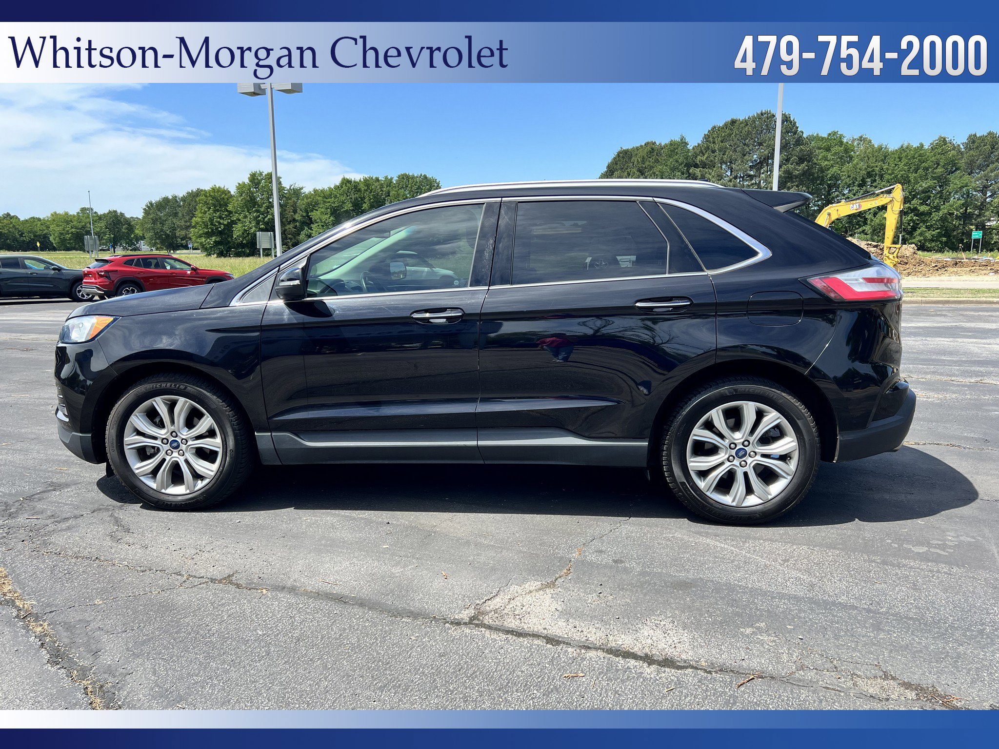 Used 2019 Ford Edge Titanium with VIN 2FMPK3K98KBB54474 for sale in Clarksville, AR