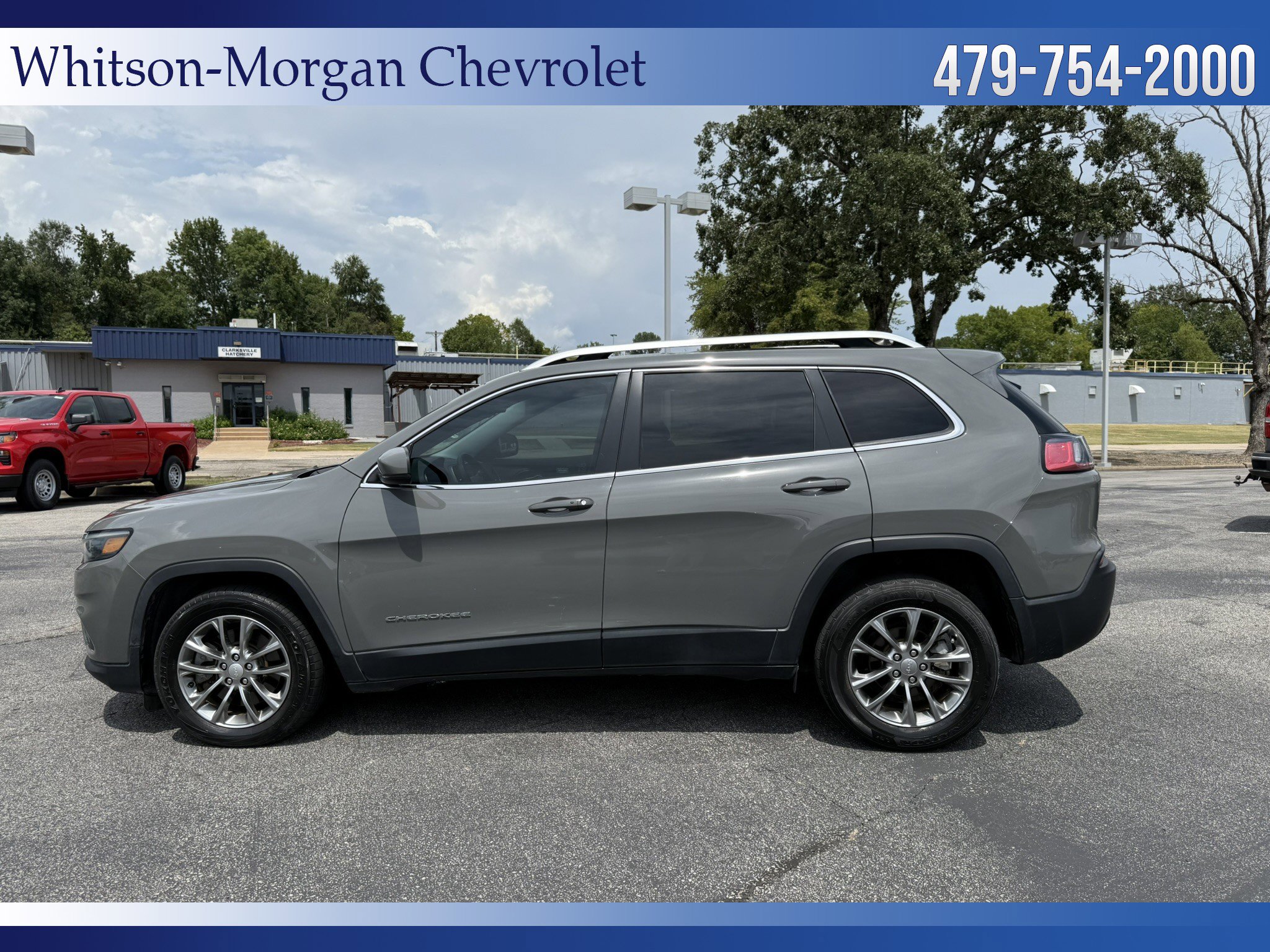 Used 2019 Jeep Cherokee Latitude Plus with VIN 1C4PJLLB4KD434251 for sale in Clarksville, AR