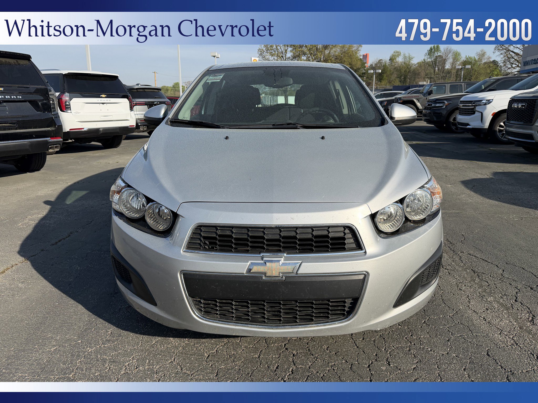 Used 2013 Chevrolet Sonic LT with VIN 1G1JC6SH9D4104771 for sale in Clarksville, AR