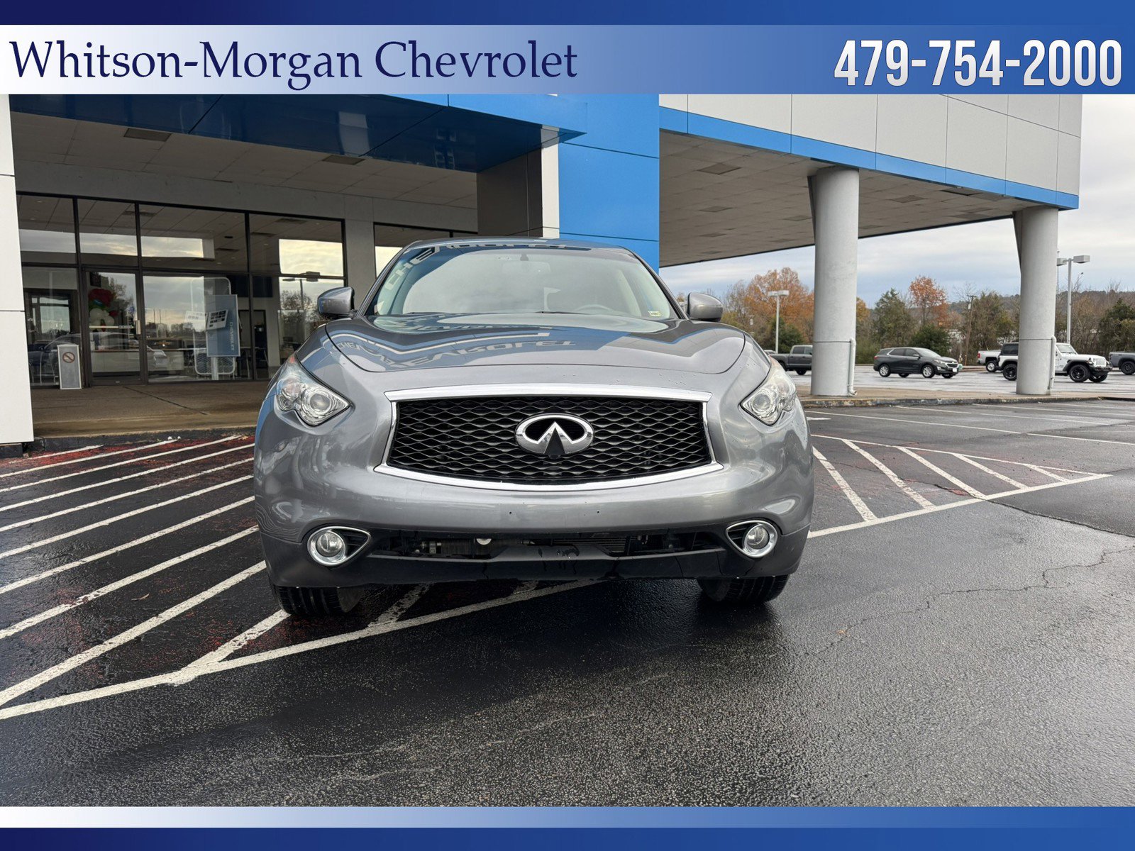 Used 2017 INFINITI QX70 Base with VIN JN8CS1MW0HM413881 for sale in Clarksville, AR