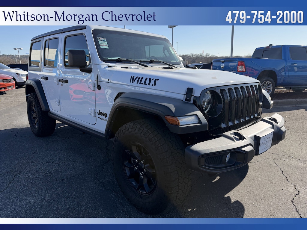 Used 2022 Jeep Wrangler Unlimited Willys SUV