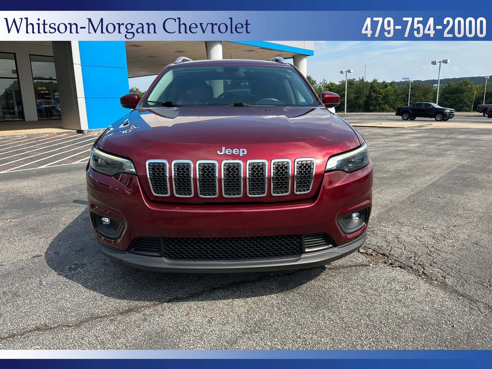 Used 2019 Jeep Cherokee Latitude Plus with VIN 1C4PJLLB1KD420579 for sale in Clarksville, AR