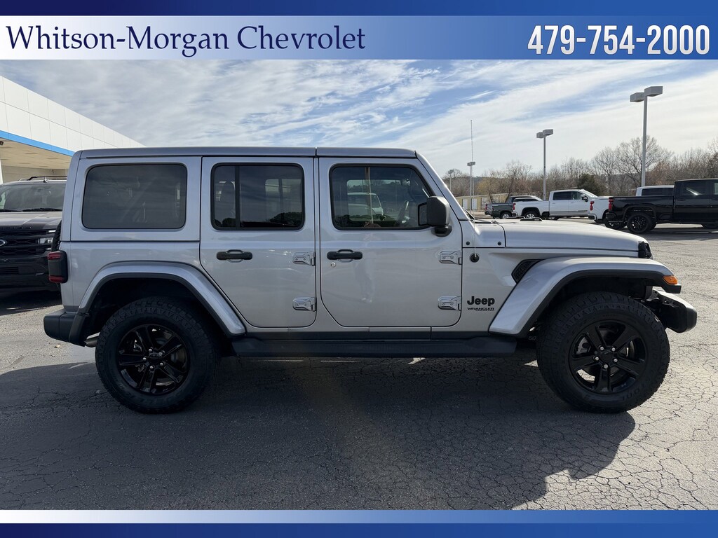 Used 2021 Jeep Wrangler Unlimited Sahara Altitude SUV