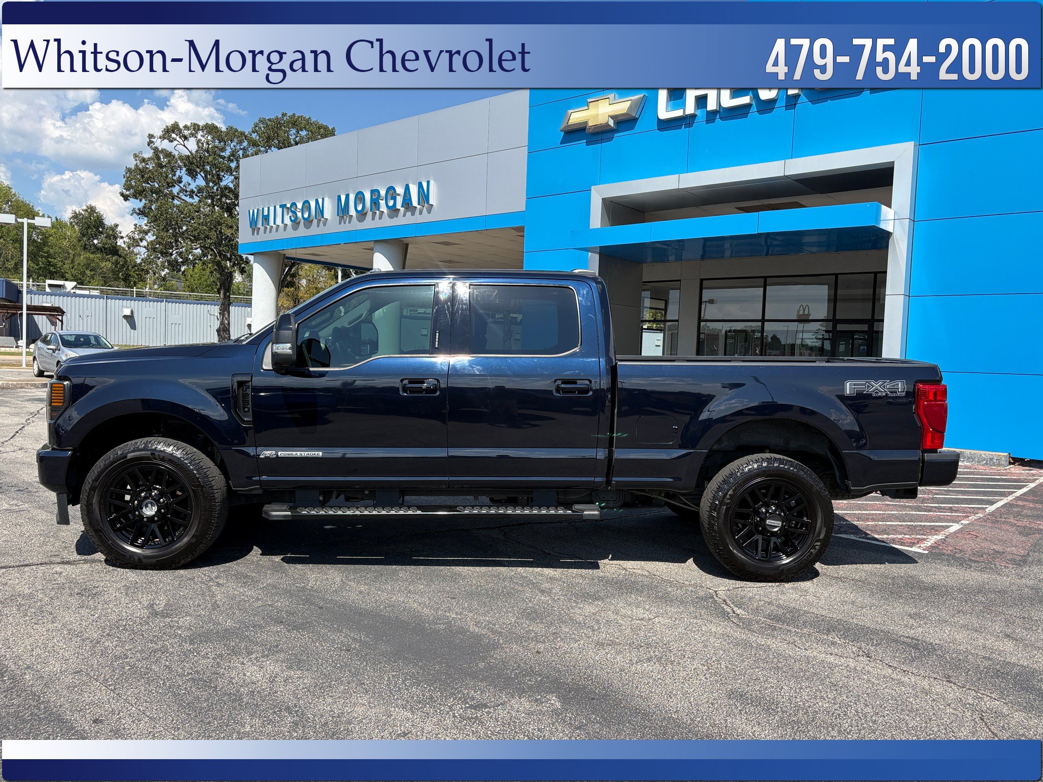 Used 2021 Ford F-250 Super Duty Lariat with VIN 1FT7W2BT6MEC31185 for sale in Little Rock
