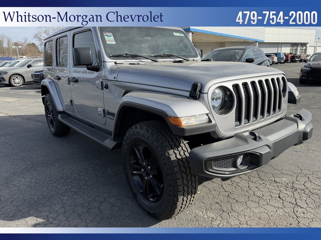 Used 2021 Jeep Wrangler Unlimited Sahara Altitude SUV