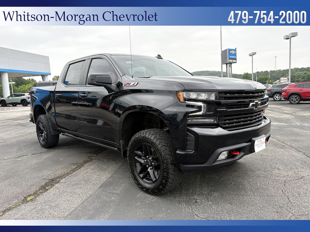 Used 2021 Chevrolet Silverado 1500 LT Trail Boss Truck Crew Cab
