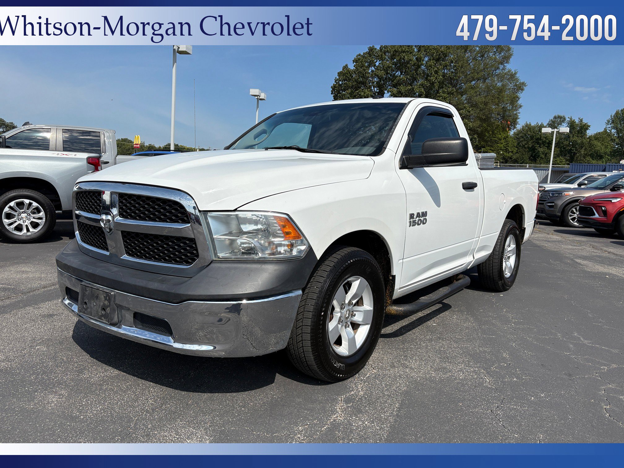 Used 2014 RAM Ram 1500 Pickup Tradesman with VIN 3C6JR6AG0EG158518 for sale in Little Rock