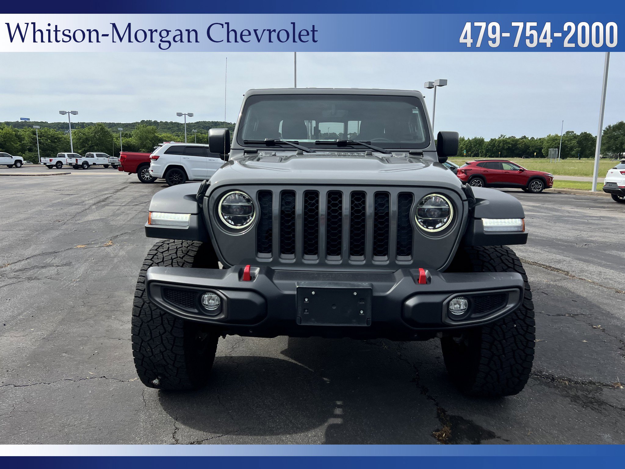 Used 2021 Jeep Gladiator Rubicon with VIN 1C6JJTBG4ML582385 for sale in Little Rock