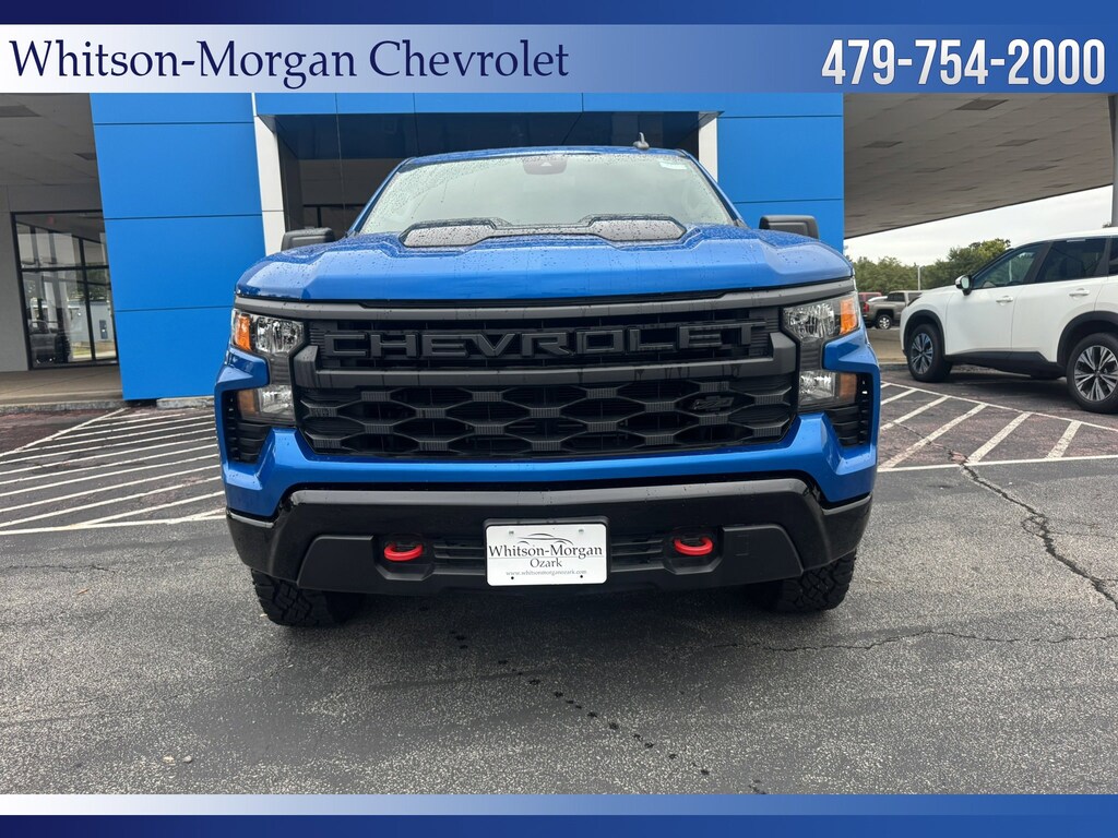 Used 2024 Chevrolet Silverado 1500 Custom Trail Boss Truck Crew Cab