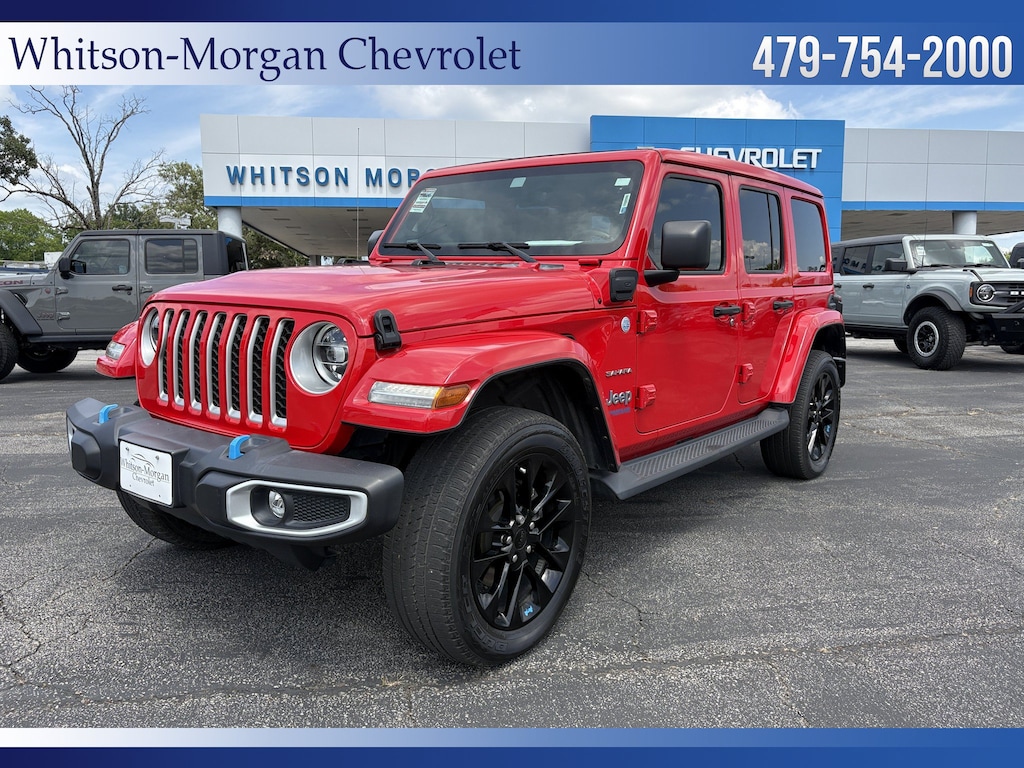 Used 2022 Jeep Wrangler 4xe Unlimited Sahara SUV