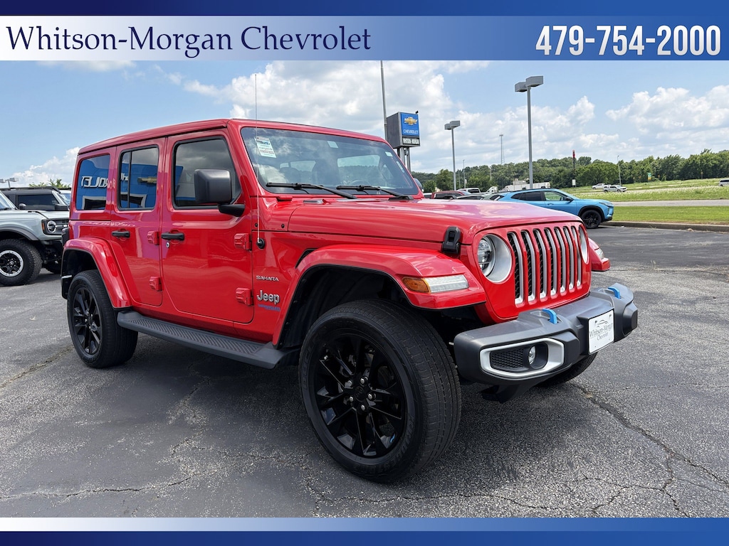 Used 2022 Jeep Wrangler 4xe Unlimited Sahara SUV