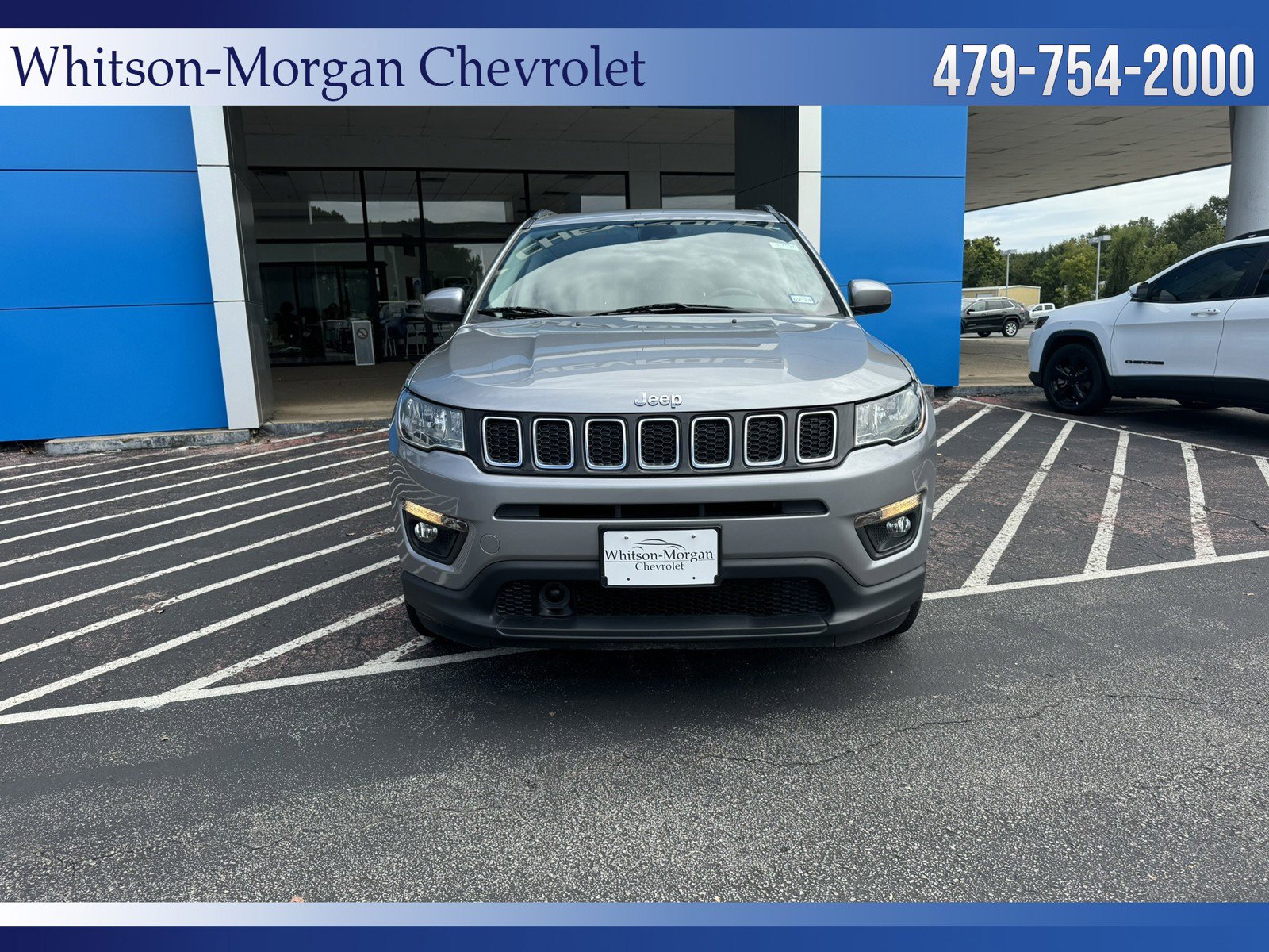 Used 2020 Jeep Compass Sun & Safety with VIN 3C4NJDBB4LT255234 for sale in Clarksville, AR