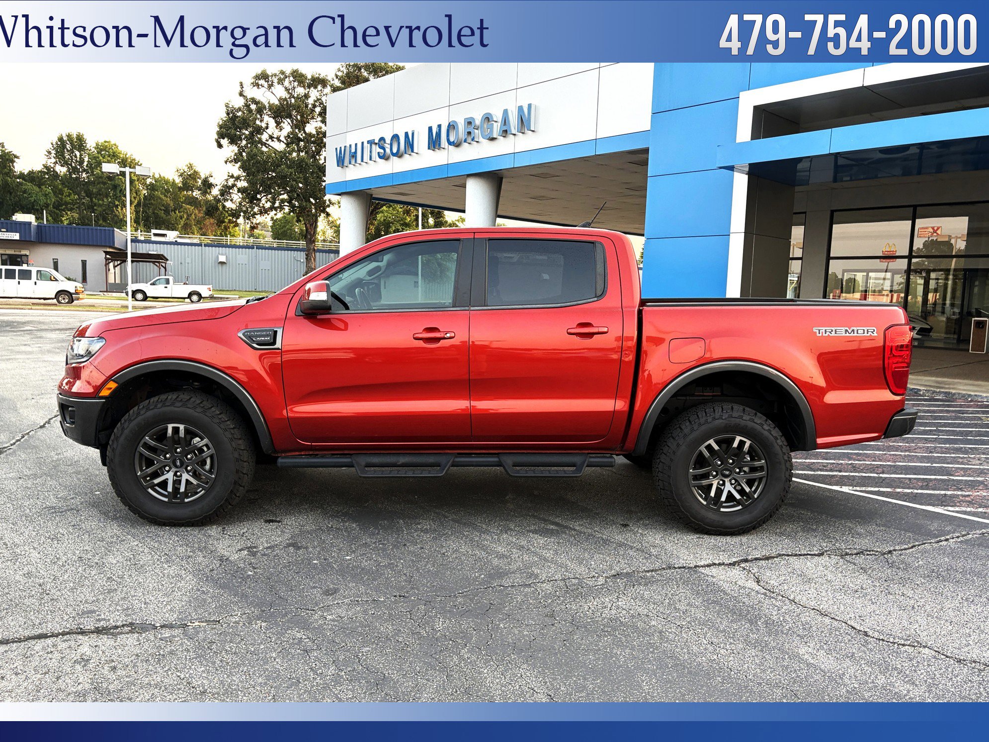 Used 2022 Ford Ranger Lariat with VIN 1FTER4FH8NLD12671 for sale in Little Rock