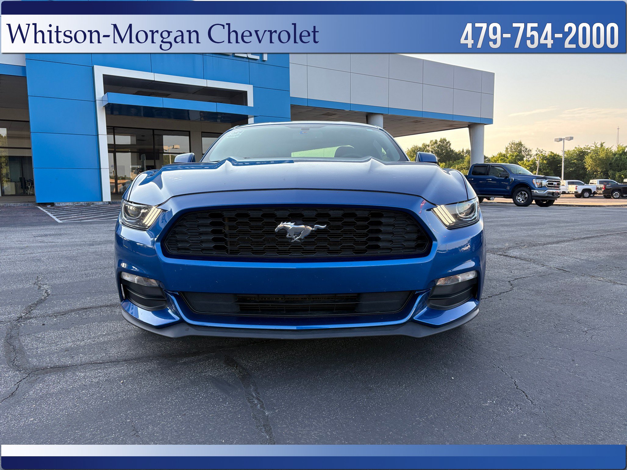 Used 2017 Ford Mustang V6 with VIN 1FA6P8AM0H5214268 for sale in Clarksville, AR
