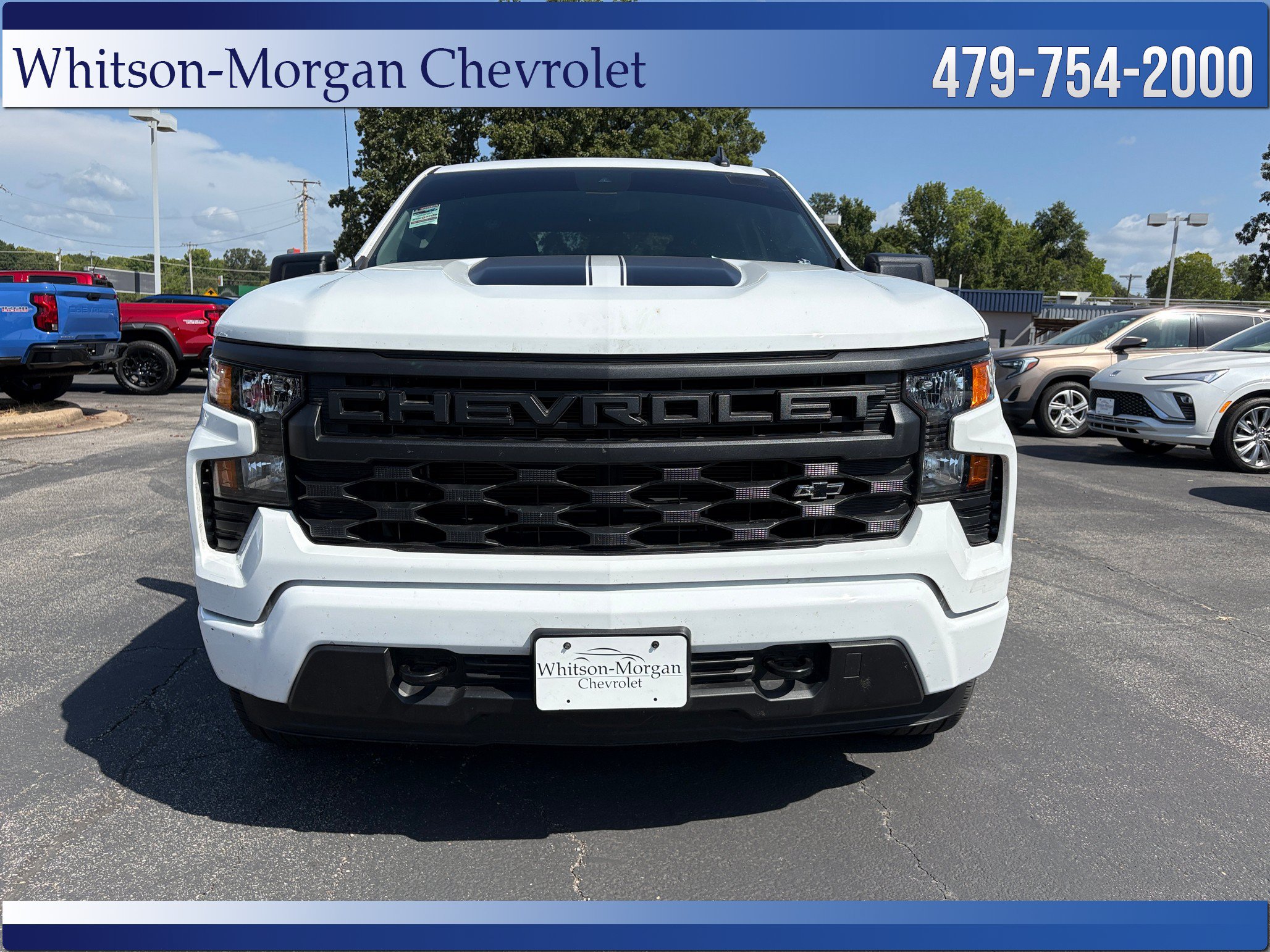 Used 2024 Chevrolet Silverado 1500 Custom with VIN 1GCPDBEKXRZ321268 for sale in Little Rock
