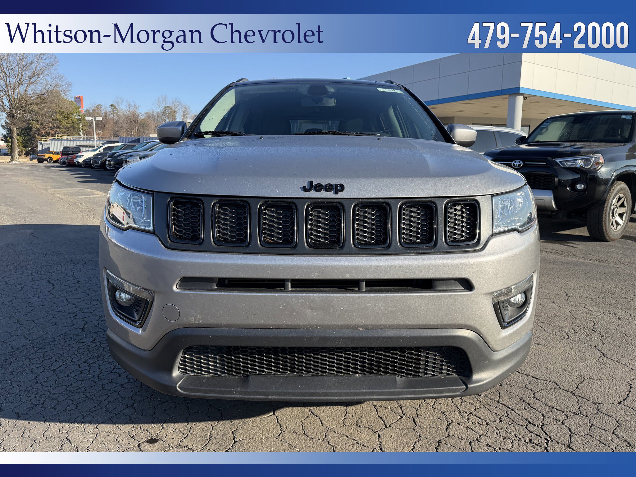 Used 2020 Jeep Compass Altitude with VIN 3C4NJCBBXLT151213 for sale in Clarksville, AR