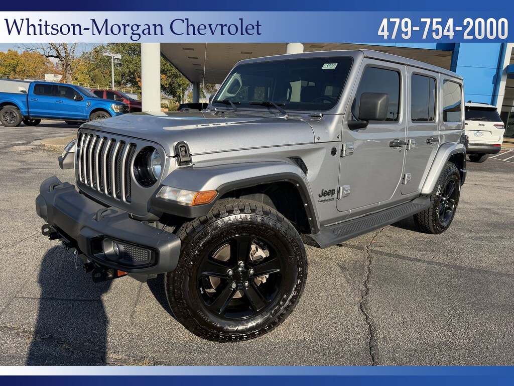 Used 2021 Jeep Wrangler Unlimited Sahara Altitude SUV