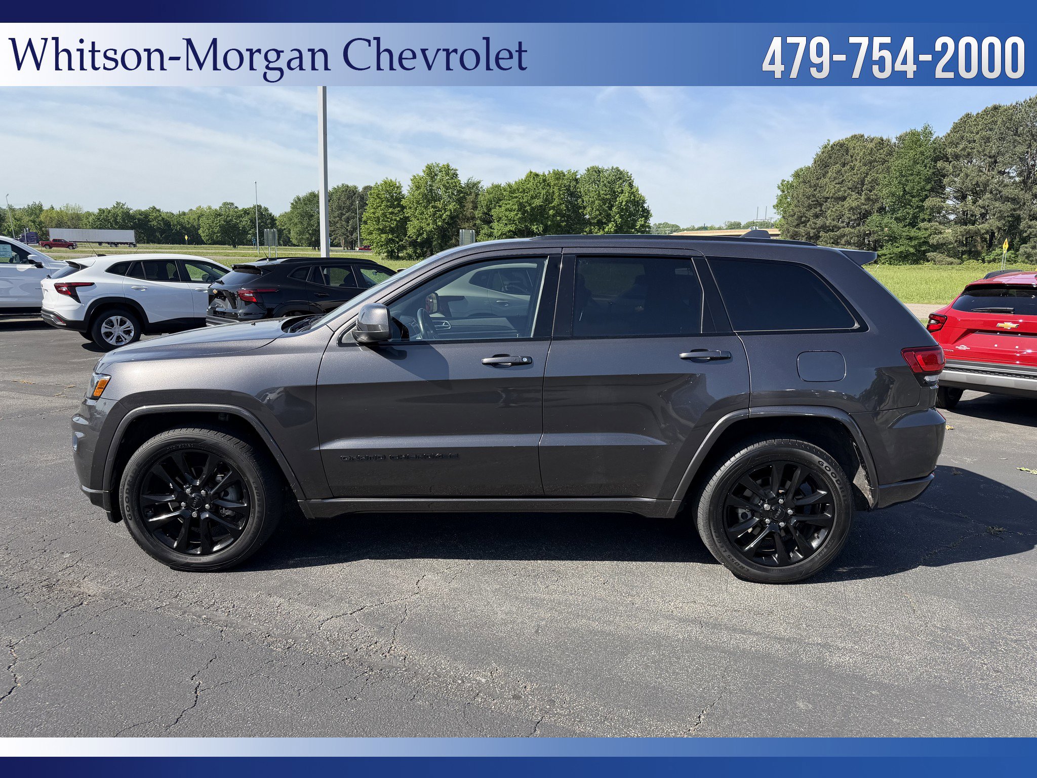 Used 2019 Jeep Grand Cherokee Altitude with VIN 1C4RJEAG4KC705110 for sale in Clarksville, AR