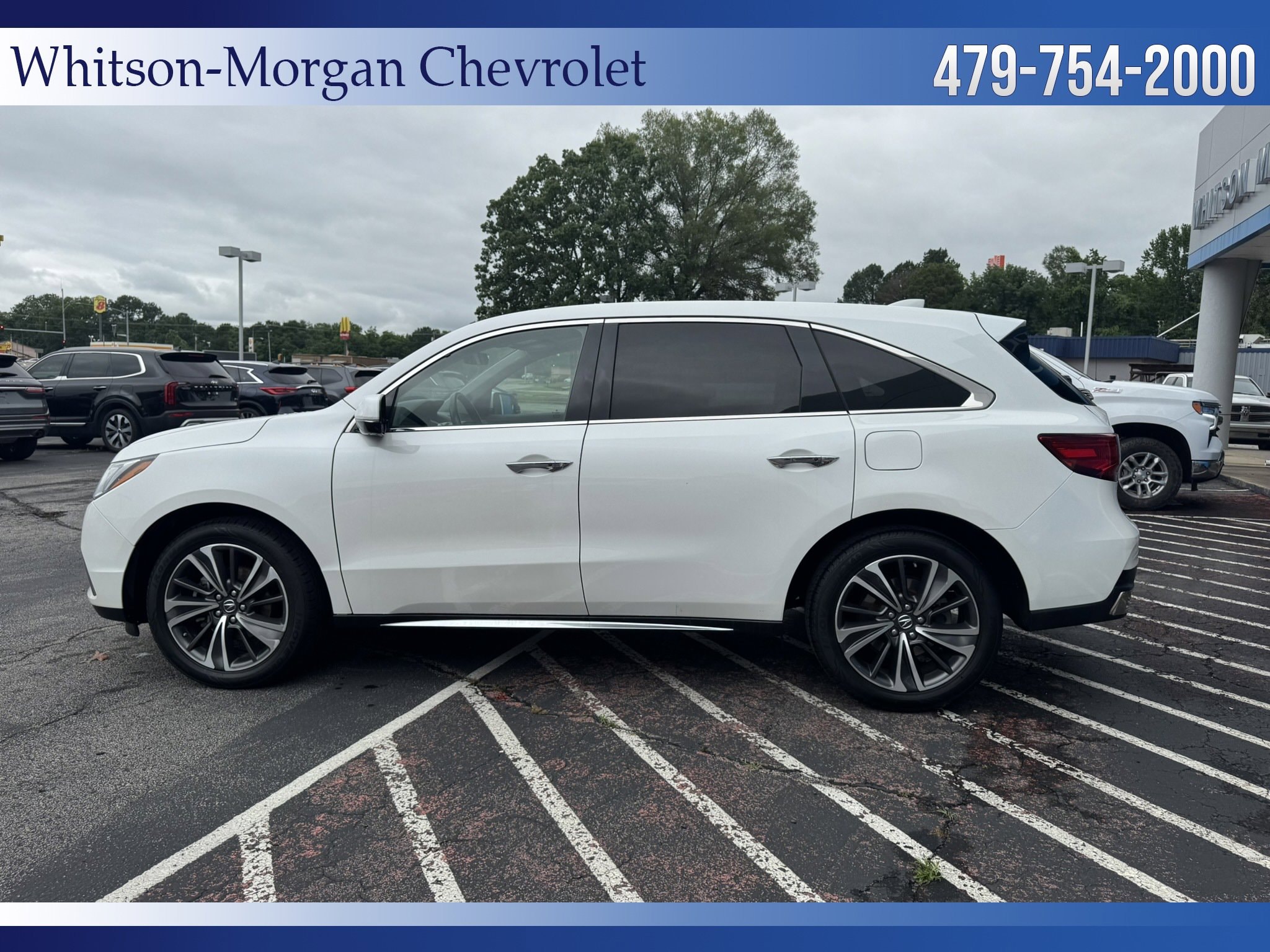 Used 2020 Acura MDX Technology Package with VIN 5J8YD3H58LL002642 for sale in Clarksville, AR