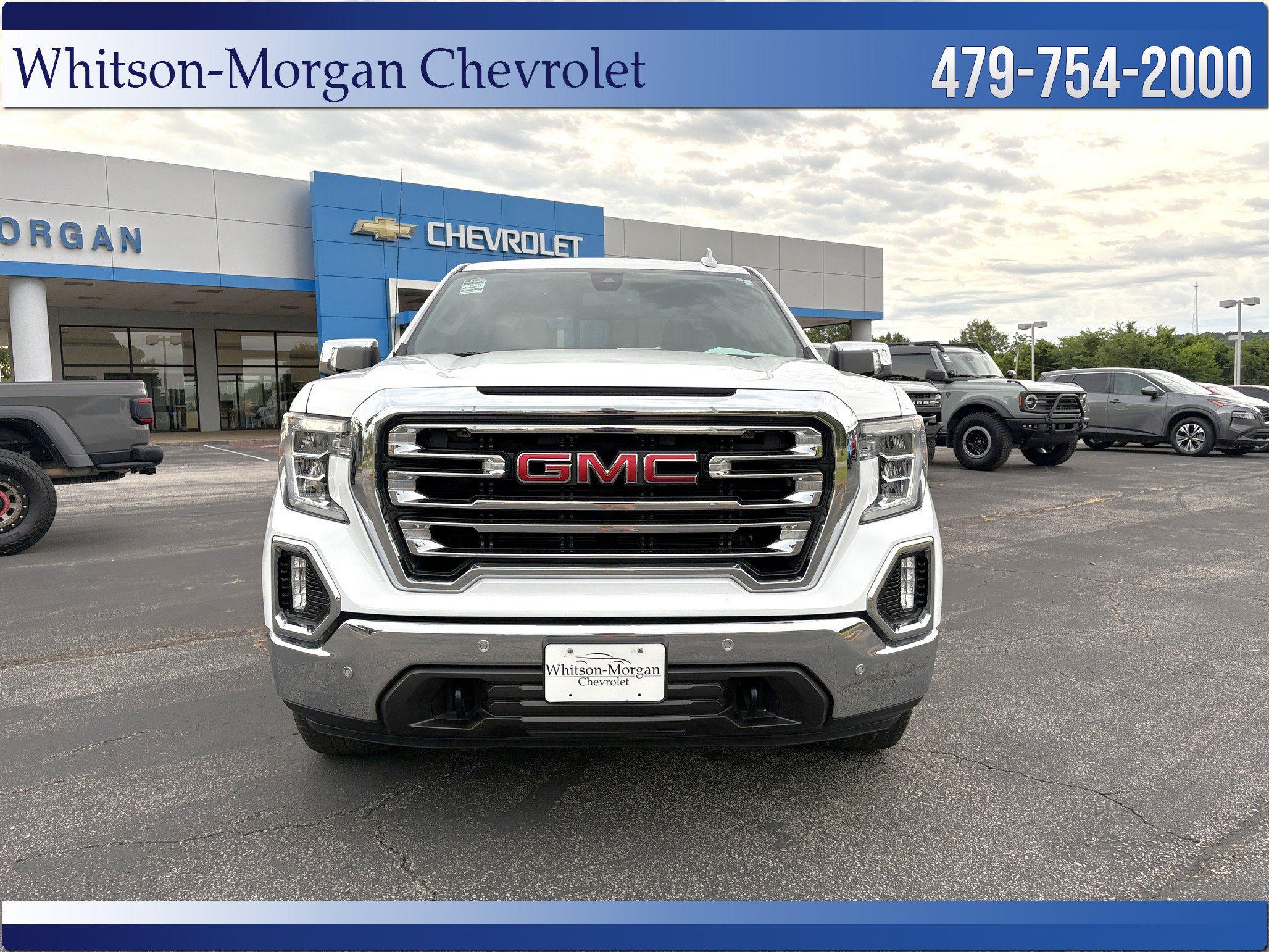 Used 2020 GMC Sierra 1500 SLT with VIN 3GTU9DED6LG319011 for sale in Little Rock