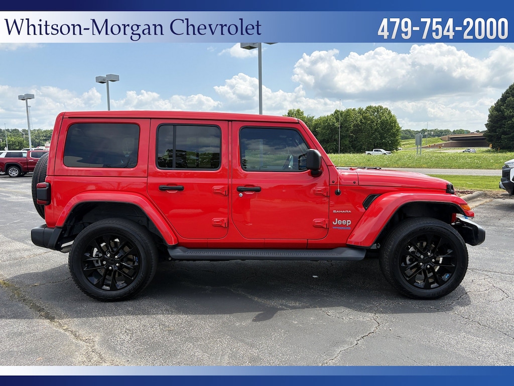 Used 2022 Jeep Wrangler 4xe Unlimited Sahara SUV