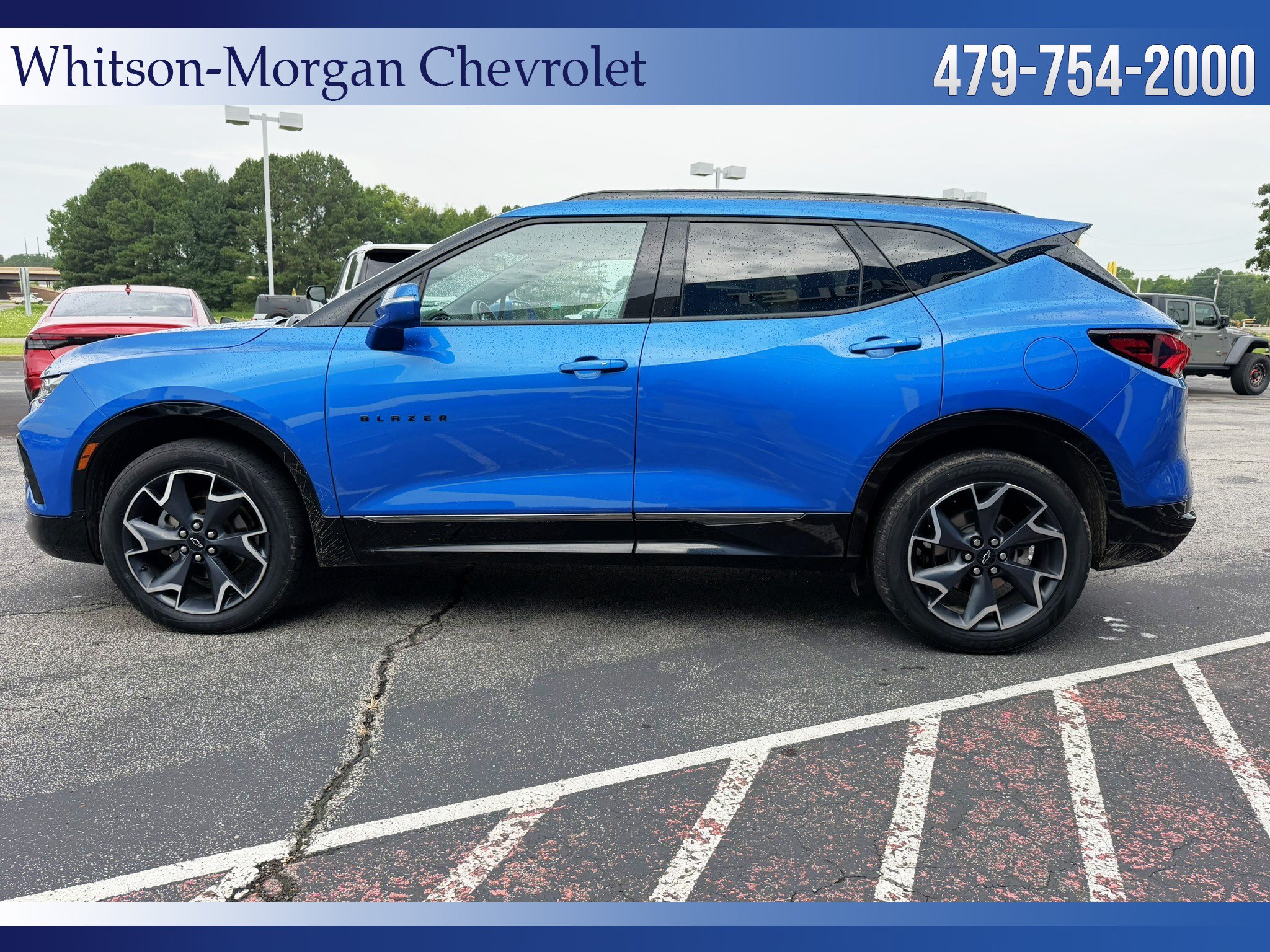 Used 2020 Chevrolet Blazer RS with VIN 3GNKBERS5LS704882 for sale in Clarksville, AR