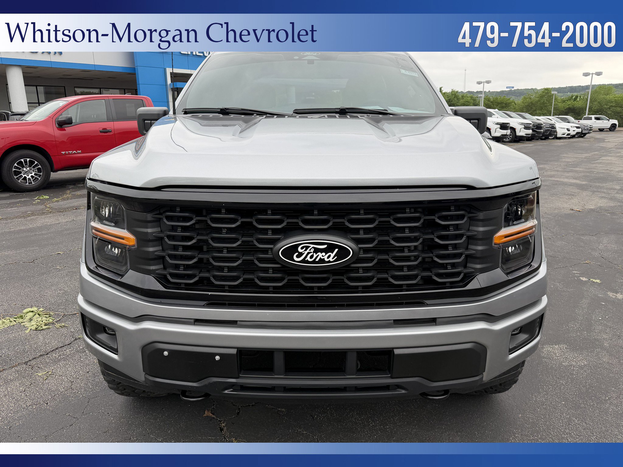 Used 2024 Ford F-150 STX with VIN 1FTFW2L59RKF06553 for sale in Little Rock