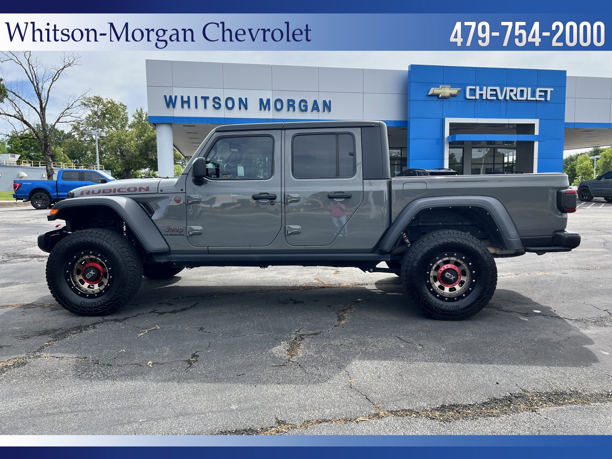 Used 2021 Jeep Gladiator Rubicon with VIN 1C6JJTBG4ML582385 for sale in Little Rock