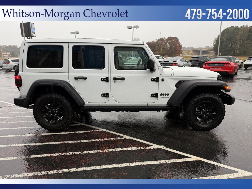 Used 2022 Jeep Wrangler Unlimited Willys SUV